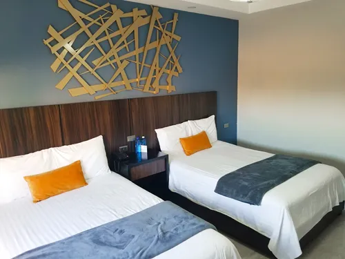 bedroom at Sand Mar Hotel