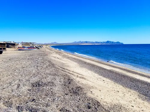 Puerto Libertad on the Coastal Route drive from San Carlos to Puerto Penasco