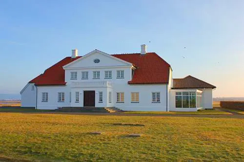 Presidential Residence at Bessastaðir in Iceland