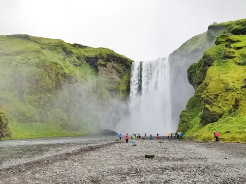 Skogafoss waterfall in Iceland