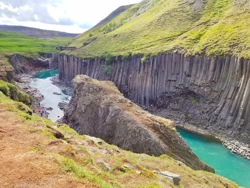 Stuðlagil Canyon in Iceland