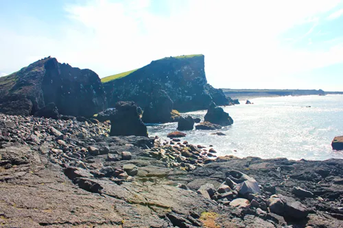 Valahnúkamöl in the Reykjanes Peninsula of Iceland