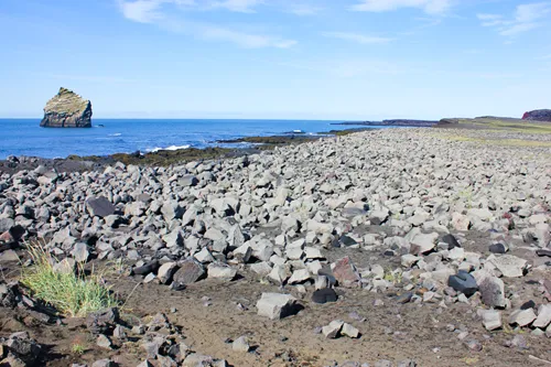 Valahnúkamöl in the Reykjanes Peninsula of Iceland