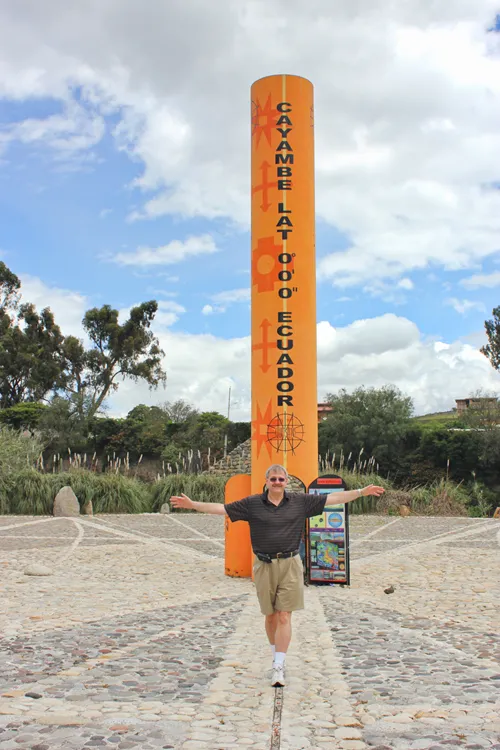 Quitsato Mitad del Mundo outside Quito, Ecuador