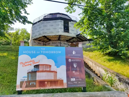 HOUSE OF TOMORROW IN INDIANA DUNES NATIONAL PARK