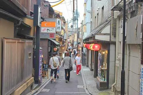 Pontocho Alley in Kyoto