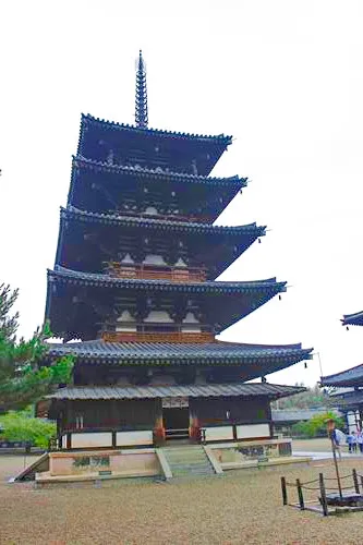 Horyuji Temple in Nara