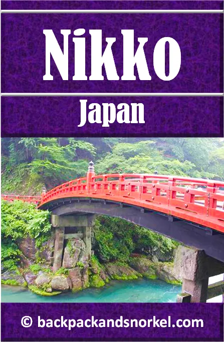 Backpack and Snorkel Nikko Travel Guide - Japan Purple Travel Guide