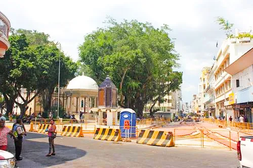 PLAZA DE LA INDEPENDENCIA in Casco Viejo in Panama City, Panama