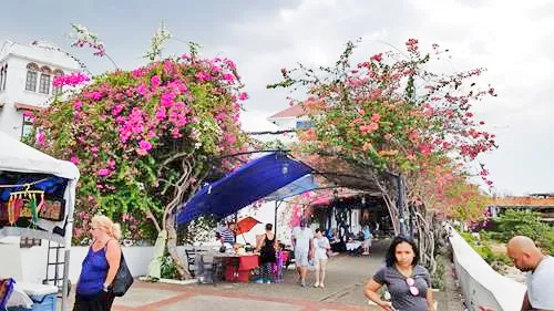 PLAZA DE FRANCIA in Casco Viejo in Panama City, Panama