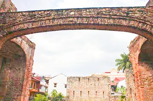 IGLESIA DE SANTO DOMINGO in Casco Viejo in Panama City, Panama