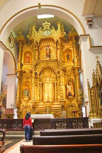 IGLESIA DE SAN JOSÉ in Casco Viejo in Panama City, Panama