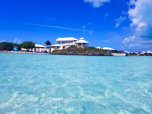 Kayaking in Chalk Sound in Providenciales, Turks and Caicos Islands