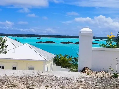 Chalk Sound in Providenciales, Turks and Caicos Islands