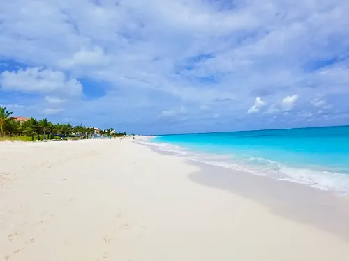 Grace Bay Beach in Providenciales, Turks and Caicos Islands