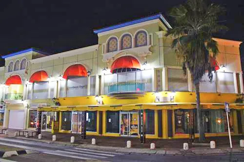 Oranjestad in Aruba in the Caribbean
