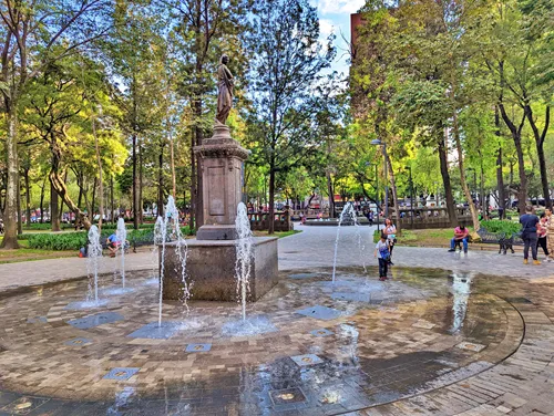 Alameda Central in Mexico City