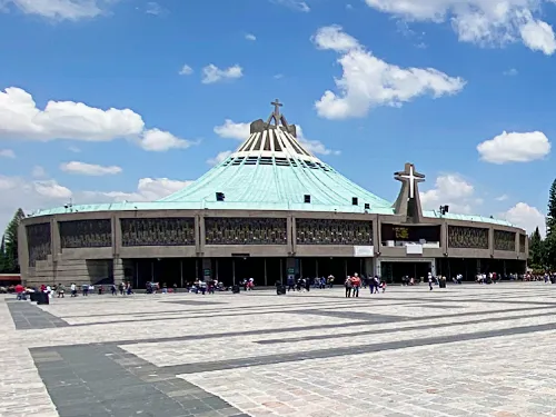 Basilica Lady of Guadalupe in Mexico City