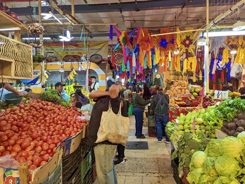 Mercado de Xochimilco in Mexico City