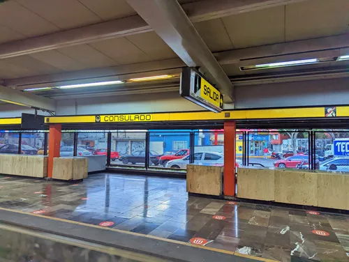 Mexico City Metro Station