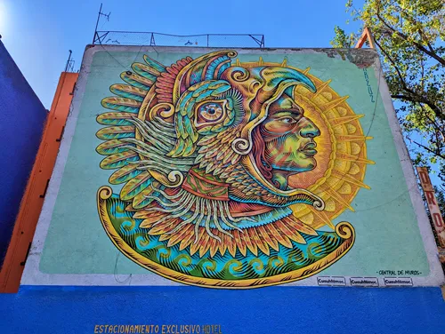 Photo of mural in Mexico City