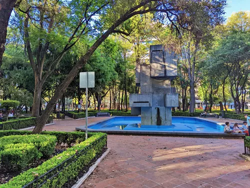 Parque Uruguay in Mexico City