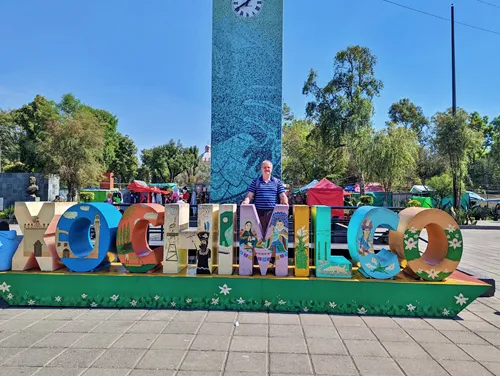 Plaza Central de Xochimilco in Mexico City
