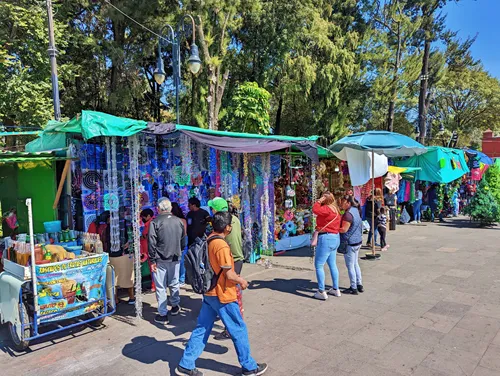 Plaza Central de Xochimilco in Mexico City