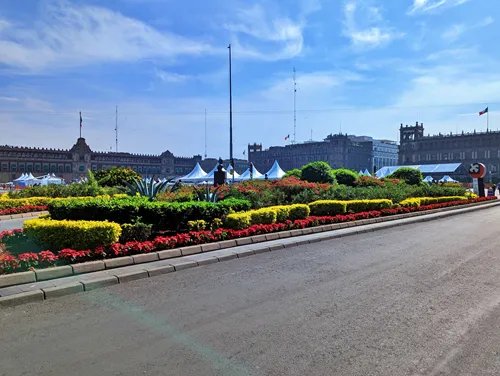 Zocalo in Mexico City