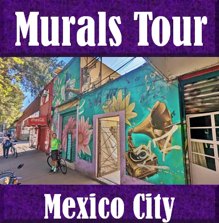 Mexico City Street Art Bike Tour