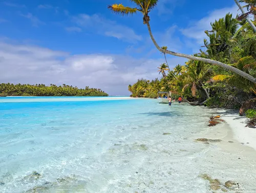 One Foot Island in Aitutaki in the Cook Islands