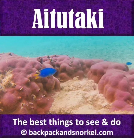 Best Aitutaki, Cook Islands snorkeling