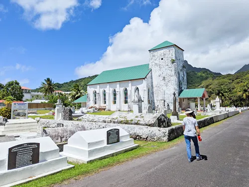 Cook Islands Christian Church in Avarua in Rarotonga in the Cook Islands