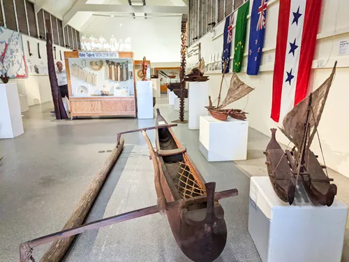 Cook Islands National Museum in Rarotonga in the Cook Islands