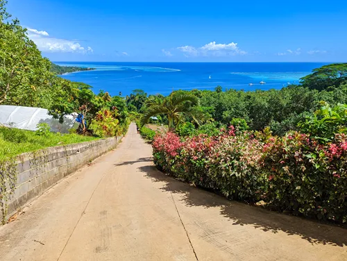 Moorea Tropical Garden in Moorea in French Polynesia