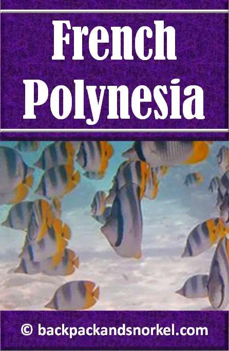 Backpack and Snorkel French Polynesia Travel Guide - French Polynesia Purple Travel Guide