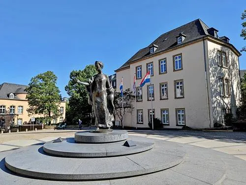 Statue of Charlotte in Luxembourg City