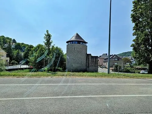 Echternach City Wall in Echternach, Luxembourg
