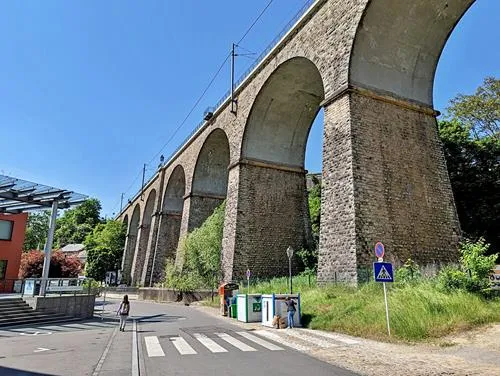 Viaduc Ferroviaire / Viaduc de Pfaffenthal in Luxembourg City