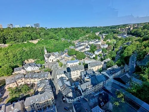 Pfaffenthal Panoramic Elevator in Luxembourg City