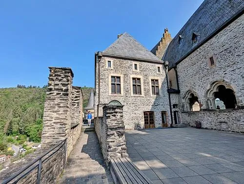 Vianden Castle in Luxembourg