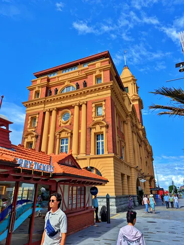 Ferry Building in Auckland in New Zealand