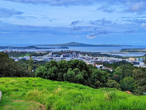 Mount Eden/Maungawhau in Auckland in New Zealand
