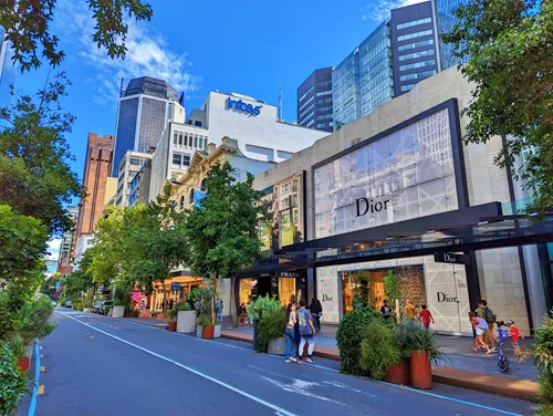 Queen Street in Auckland in New Zealand