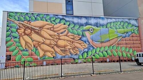 Mural in New Zealand