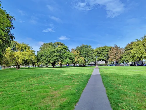 Latimer Square in Christchurch in New Zealand