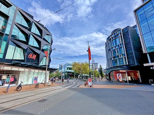 City Mall / Cashel Mall in Christchurch in New Zealand