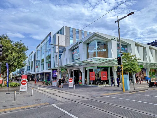 City Mall / Cashel Mall in Christchurch in New Zealand