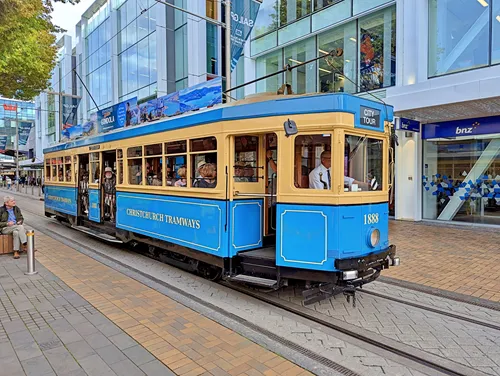 City Mall / Cashel Mall in Christchurch in New Zealand