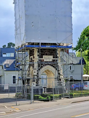 Diamond Jubilee Clock Tower in Christchurch in New Zealand